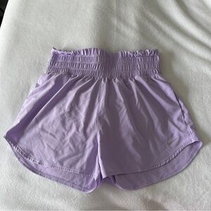 Nike Women's Light Purple Athletic Shorts